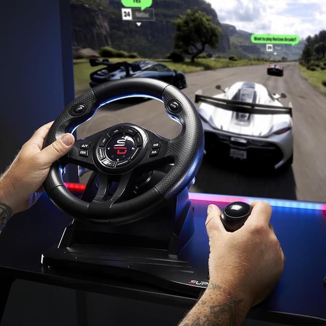 Thumbnail 6 de Subsonic Superdrive GS550 volante de simulación con palanca y pedales