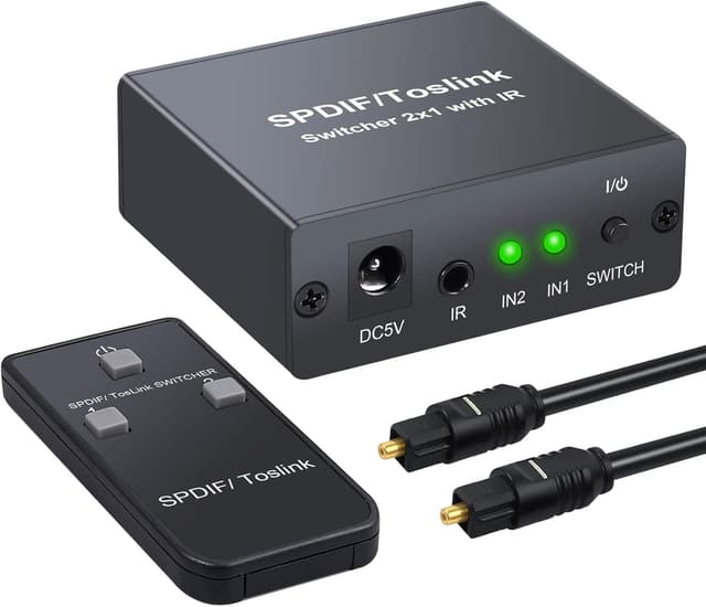 Thumbnail 6 de LiNKFOR Digital Optical Audio Switcher 4x1 📡
