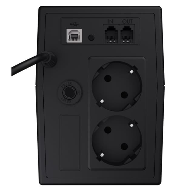 Detalle 2 de Green Cell UPS01LCD 600 VA SAI de respaldo ⚡