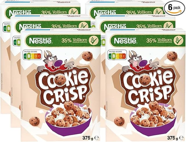 Imagen de Cookie Crisp Cereales, Pack de 6 🍪 en OfertitasTOP