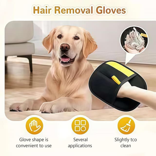 Detalle 2 de BOBOMIU Tierhaarentferner Handschuh