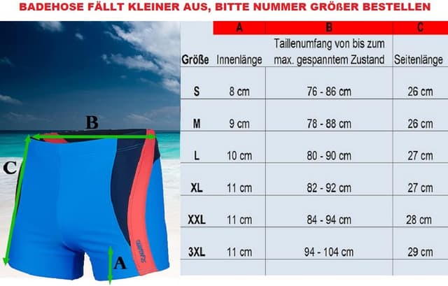 Thumbnail 6 de Zagano Adam Lipski Badehose 3XL