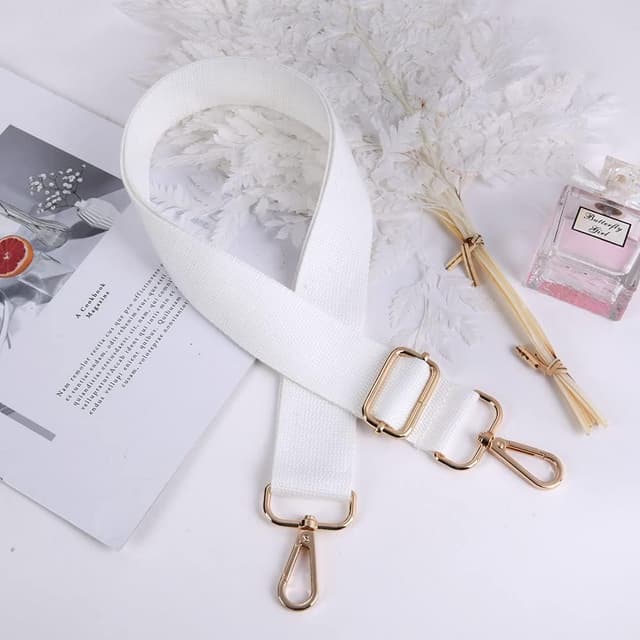 Detalle de Aucuu tracolla regolabile per borsa donna (80–130 cm), cinghia morbida antiscivolo