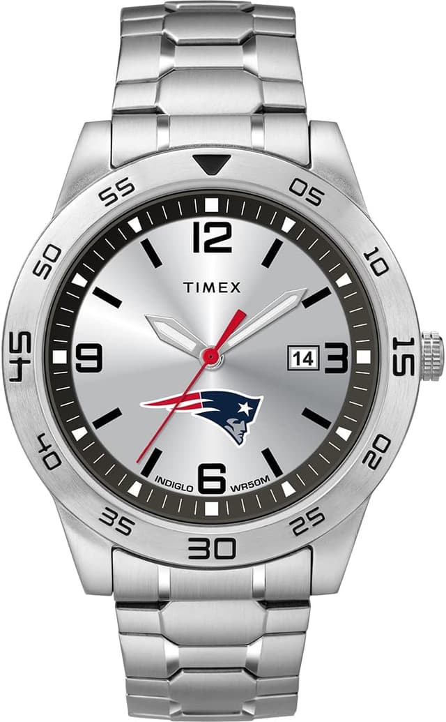 Detalle de Timex Tribute Men’s Citation 42mm Quartz Watch with Stainless Steel Strap