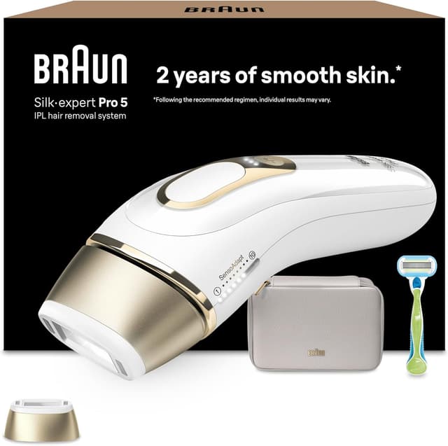 Detalle de Braun Silk‑Expert Pro 5 IPL device 500,000 flashes