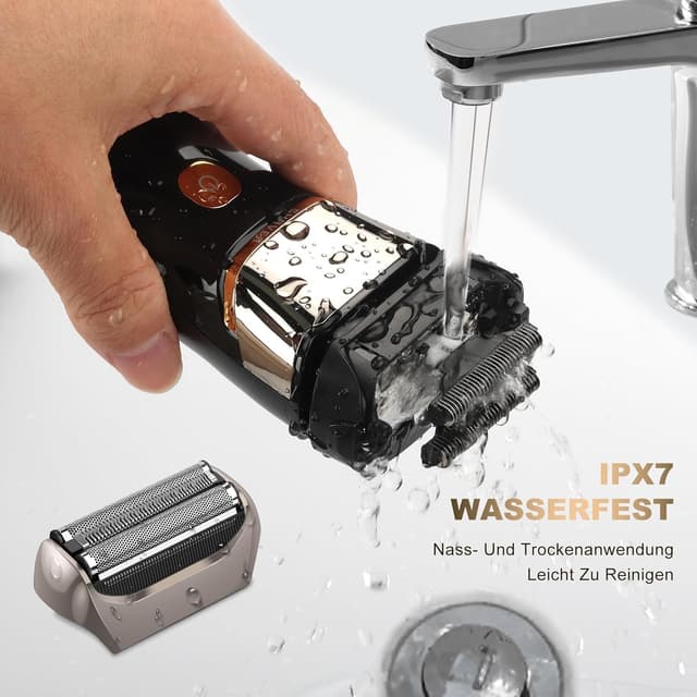 Thumbnail 5 de Folienrasierer Herren 2-in-1 Elektrorasierer