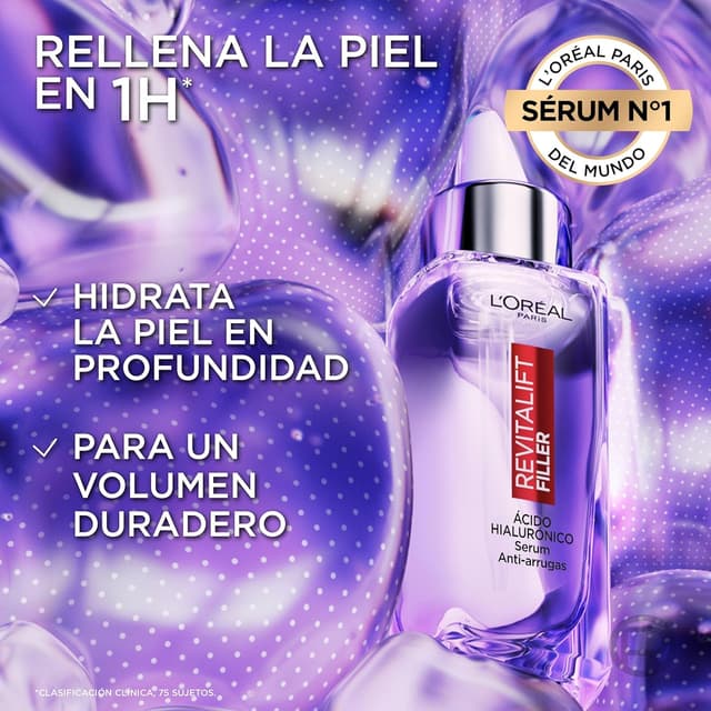 Detalle de L’Oréal Rev.Filler Serum 30M – Serum für den Alltag mit verantwortungsvollen Inhaltsstoffen