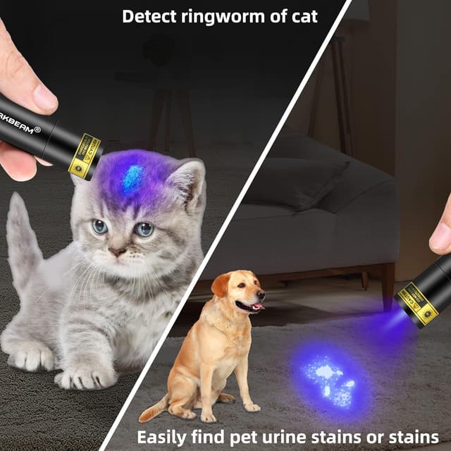 Detalle de DARKBEAM UV torch 365nm blacklight