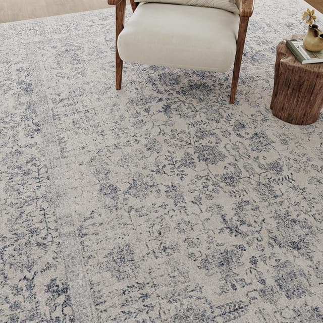 Thumbnail 5 de HUGEAR Alfombra Azul Antideslizante Lavable 90x150cm 🏡