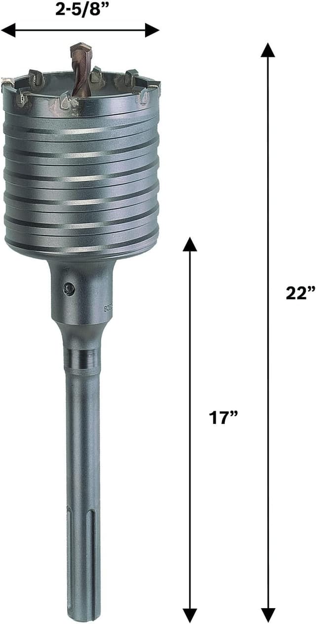 Detalle de Fraise BOSCH SDS Max HC8526 2-5/8" ⚙