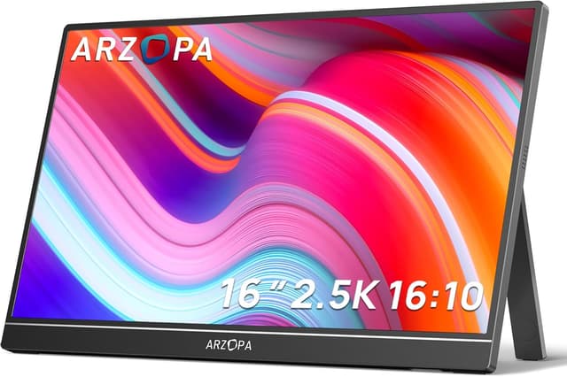 Detalle de ARZOPA Z1RC 16‑inch 2.5K portable monitor