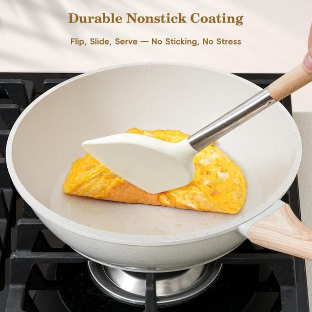 Detalle de SODAY 12-Pc Non-Stick Cookware Set ⚙