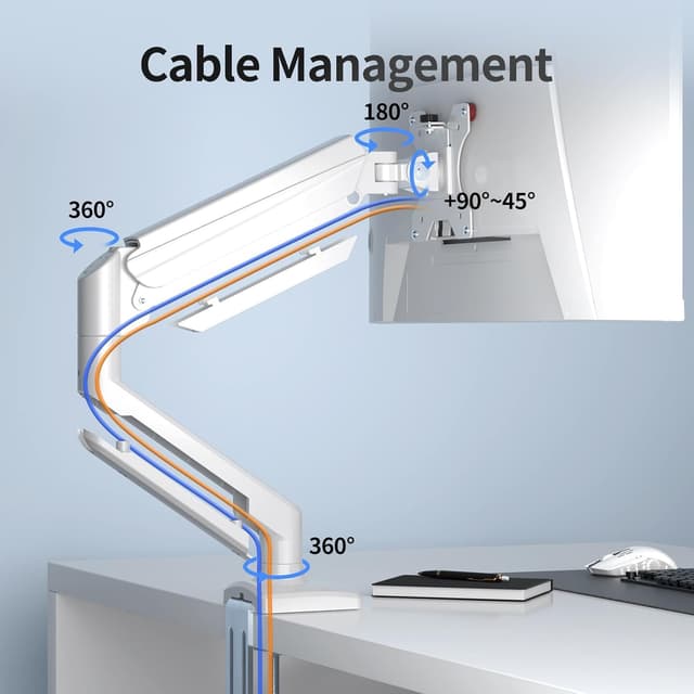 Thumbnail 6 de Suptek Brazo para Monitor 13-32" con VESA y Ajuste 360°🖥