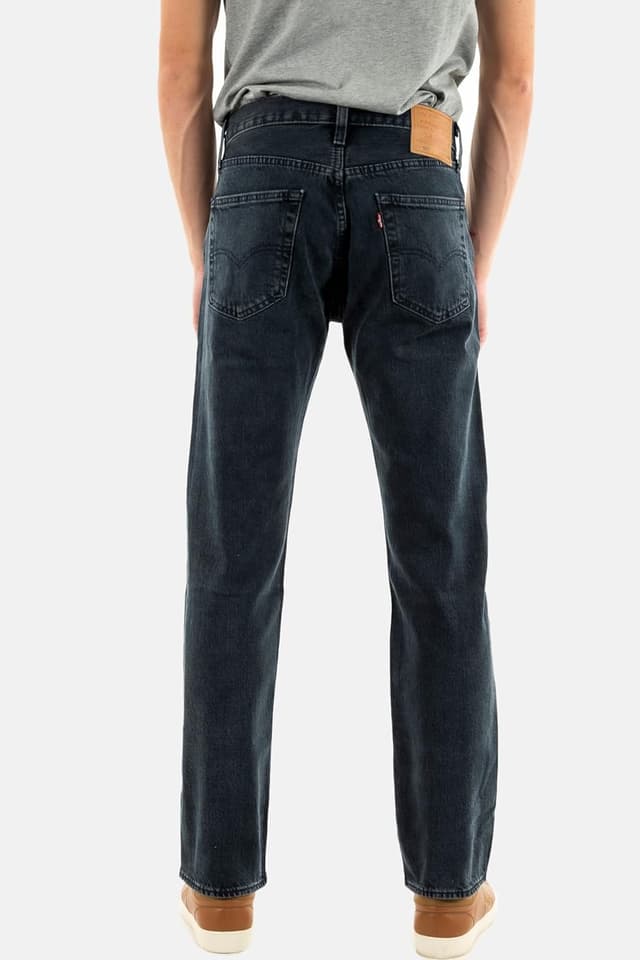 Detalle de Levi’s 501 Original Fit Jeans Homme Blue Black Stretch, 34W / 32L