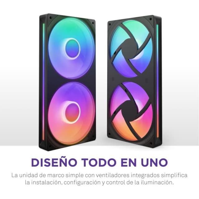 Thumbnail 3 de NZXT F240 RGB Core ventiladores 240mm