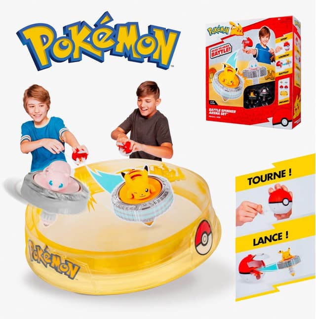 Thumbnail 6 de Bandai Pokémon – Arena de Combate con 2 Spinners ⚡