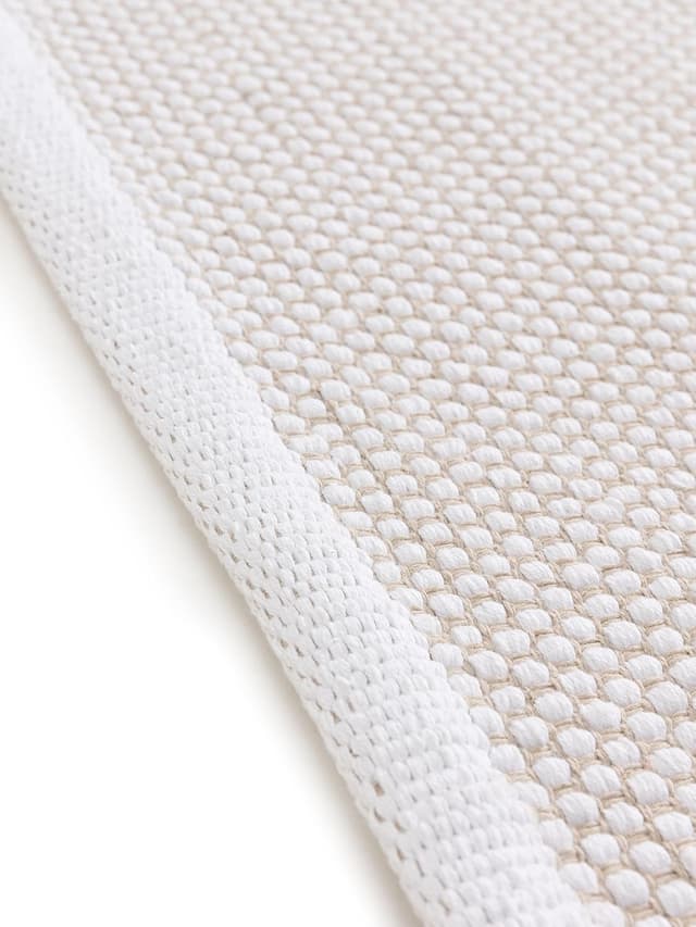 Thumbnail 4 de benuta Basic Alfombra Algodón Blanco 240x340 cm