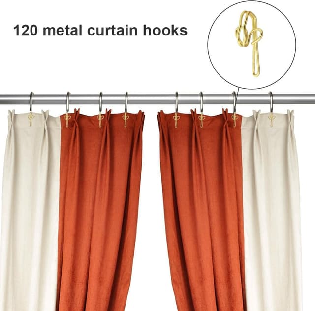 Thumbnail 4 de Alaoo Crochets de rideau 120 🪟
