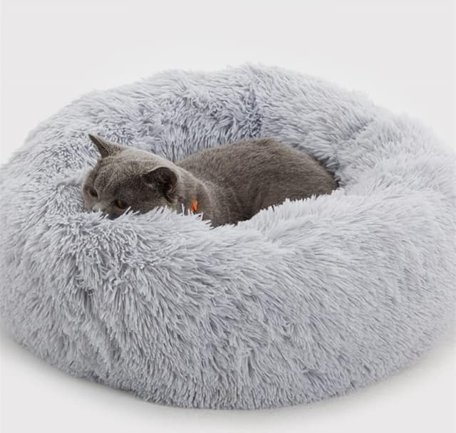 Detalle de Enjamoy Plush Donut Dog Bed 50cm