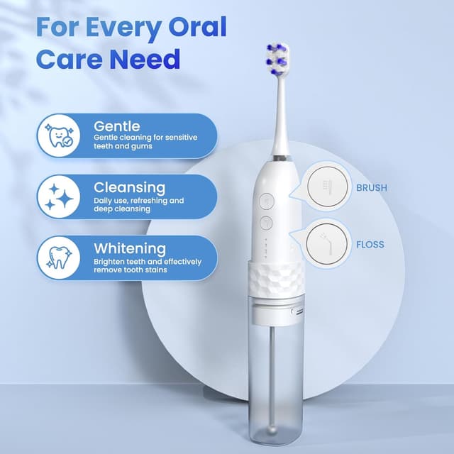 Thumbnail 2 de UNINGOPI 2-in-1 Electric Toothbrush 25-Day Battery