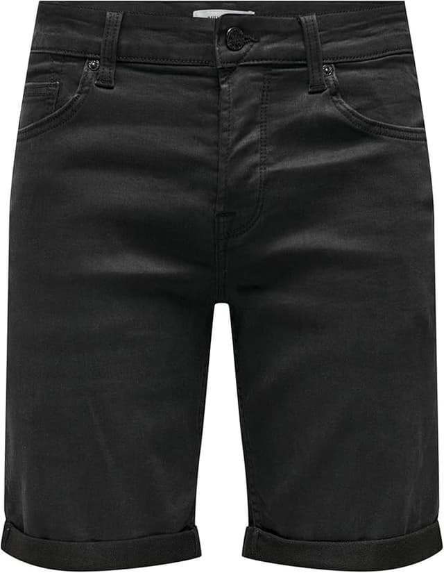 Detalle 2 de Only and Sons Ply Life Reg pantalones cortos Negro M