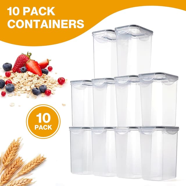Thumbnail 4 de YASHE 1.5L Airtight Food Storage Containers set of 10