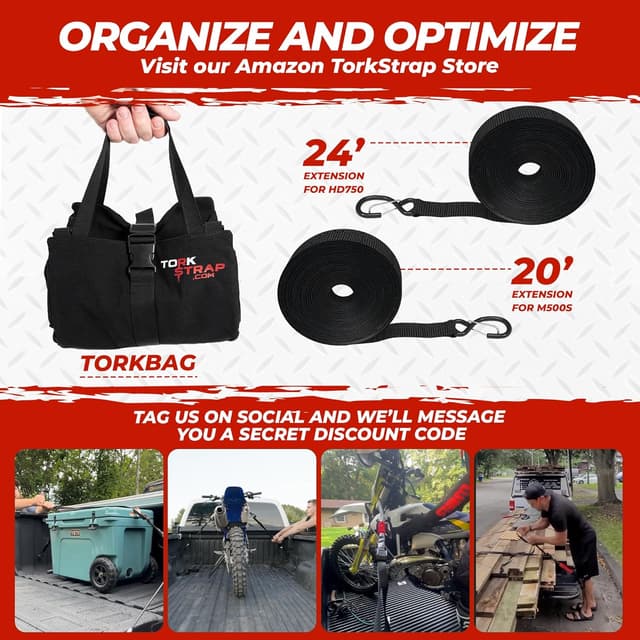 Thumbnail 4 de TorkStrap Self Tensioning Tie 1,500 lb