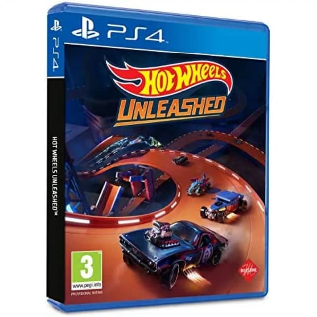 Detalle de Hot Wheels Unleashed para PS4 (koch-media): carreras arcade con pista, derrapes y editor de librea