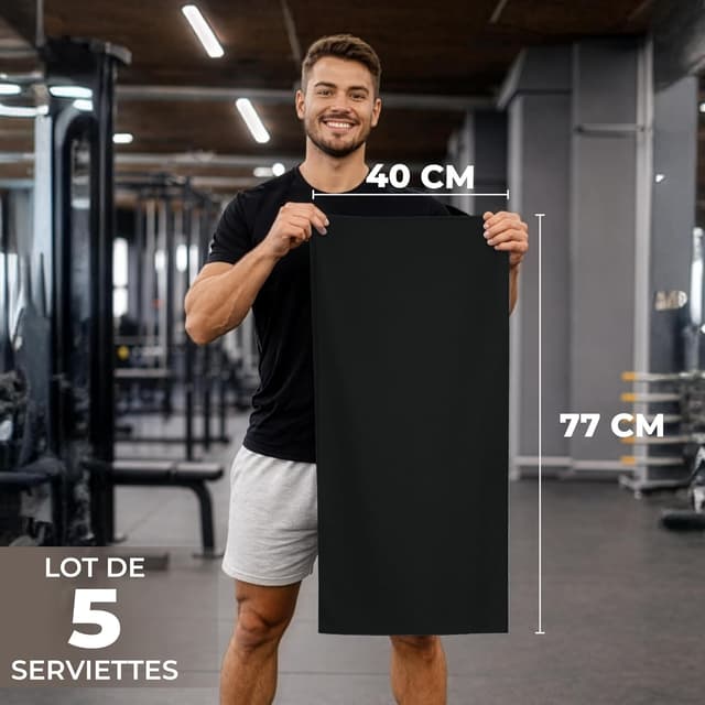 Thumbnail 1 de ZENACROSS Serviette Sport Microfibre