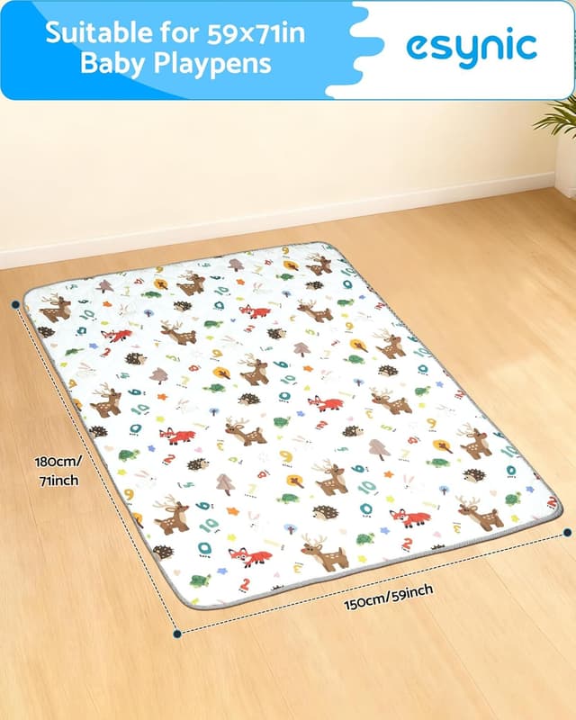 Detalle de eSynic Foldable Play Mat 2.6 cm thick