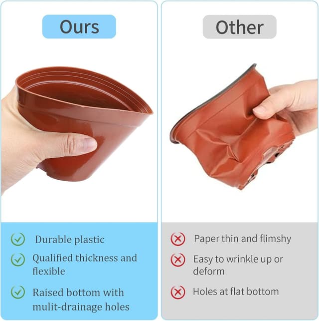 Detalle de Jordbrux seedling pots 11.8 cm, 10 pack