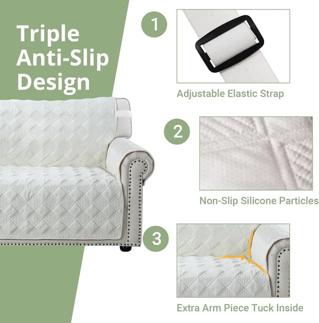 Thumbnail 2 de OstepDecor 3 Seater sofa cover 170x185cm