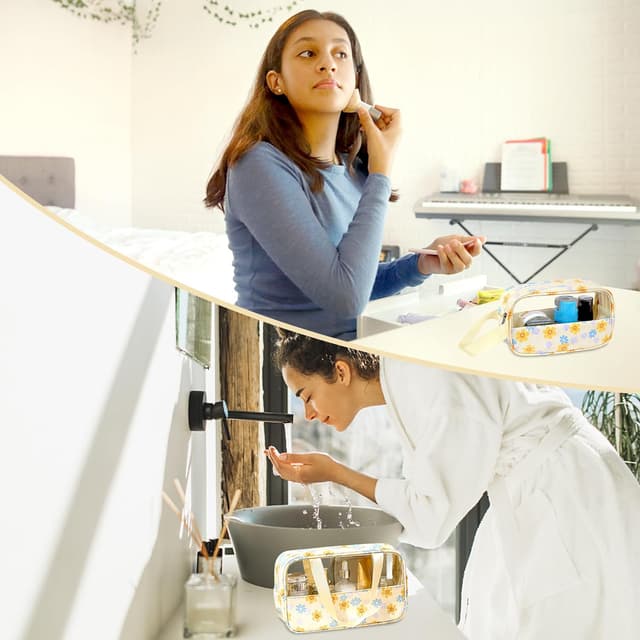 Thumbnail 5 de LEcylankEr Neceser Transparente 3 Piezas 🧳 para Viajes Mujer