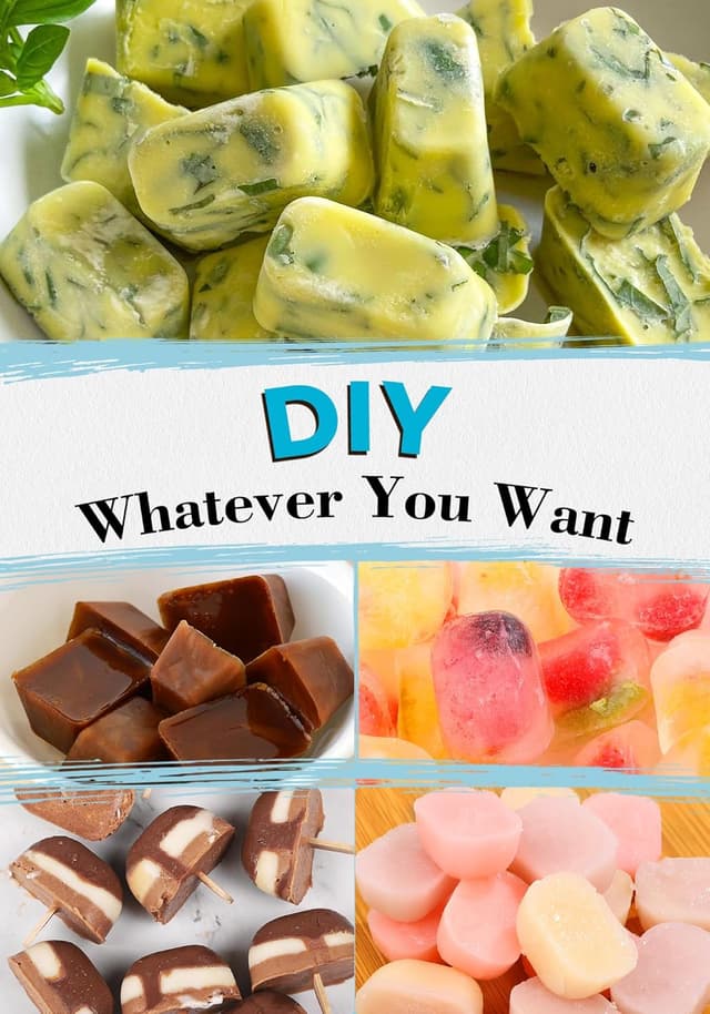 Thumbnail 4 de DOQAUS Ice Cube Tray 4-Pack for Kitchen