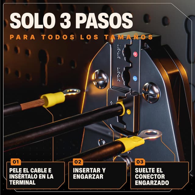 Thumbnail 2 de BAURIX Crimpadora terminales 0,50–6 mm²