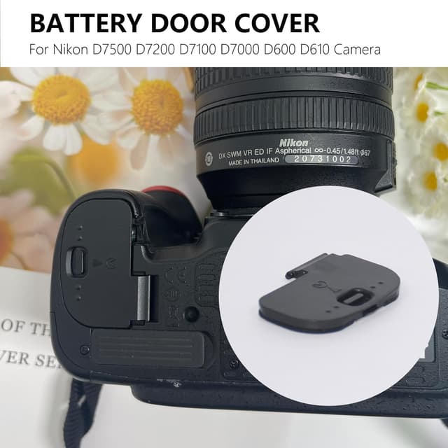 Thumbnail 1 de Nikon D7200 Battery Door Cover Replacement