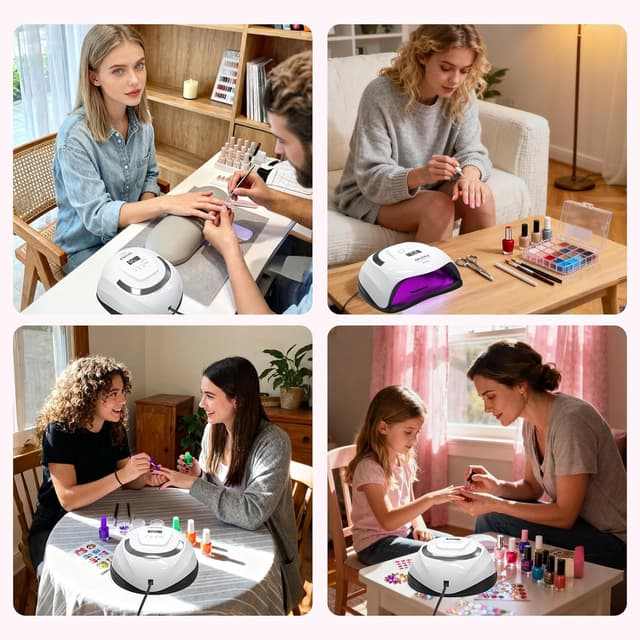 Thumbnail 5 de NAILGIRLS Lampada UV 268W per unghie