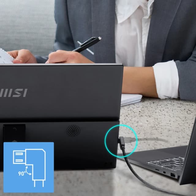 Thumbnail 12 de MSI PRO MP165DE E6 Tragbarer Monitor