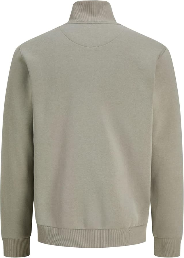 Thumbnail 6 de JACK & JONES Herren Kapuzenjacke einfarbig mit Viertelreißverschluss (Essentials)