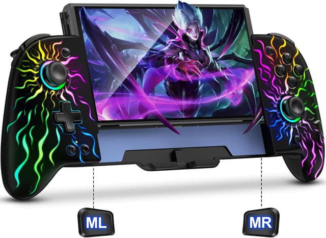 Detalle de Fanxieast RGB Switch controller with turbo