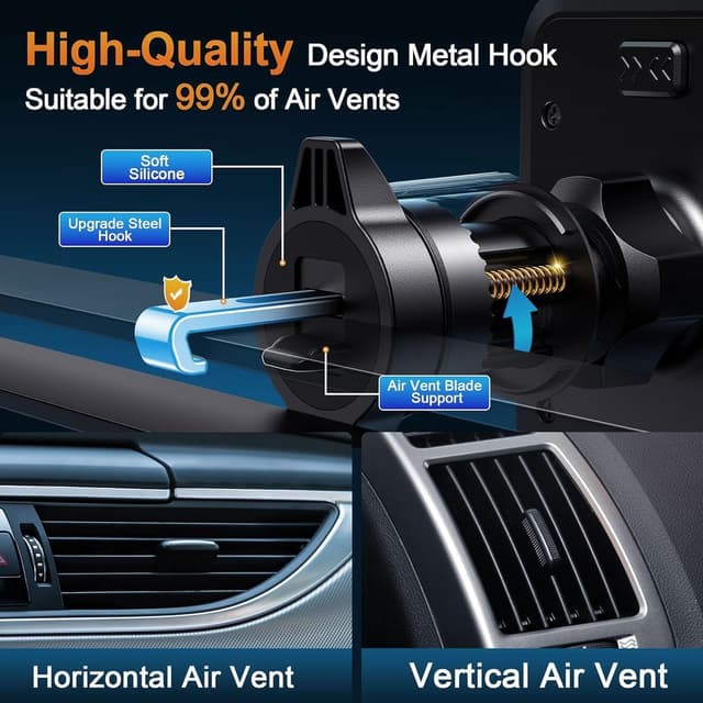 Imagen de DOLYOFG Car Phone Holder Vent phone mount en OfertitasTOP