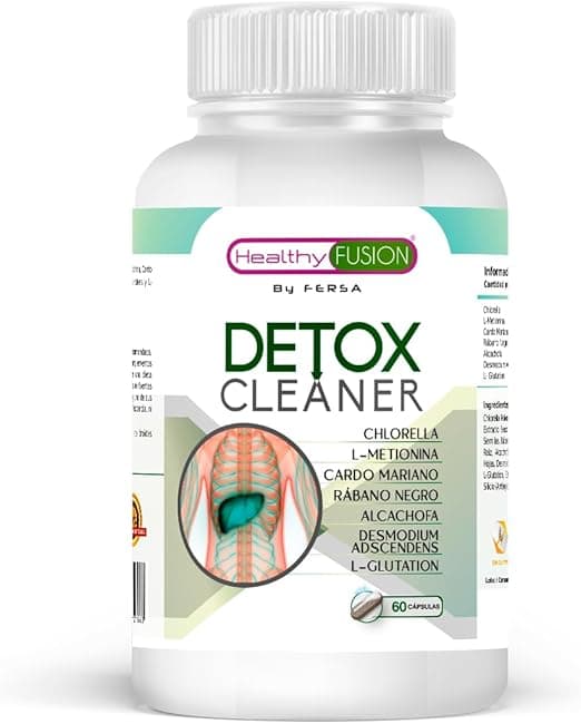 Imagen de Healthy Fusion Detox Cleaner 🌿 | Depurativo Hígado y Colon, 60 cápsulas en OfertitasTOP