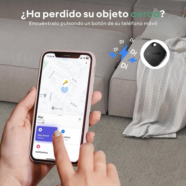Thumbnail 2 de ATUVOS Air Tag Smart Tracker 4 Pack 🔍 Localiza tus objetos