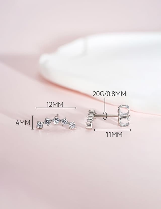 Thumbnail 2 de Limerencia Titan Ohrringe Damen G23 Hypoallergen