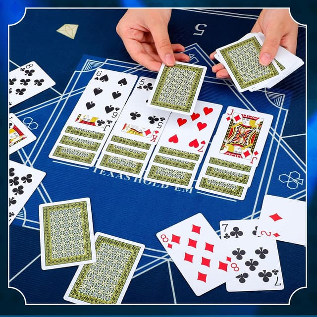 Detalle 2 de Two Decks Poker Cards PVC Waterproof, 88×63mm