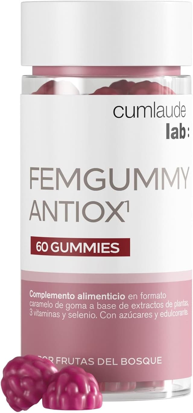 Imagen de Cumlaude Lab Femmgummy Antiox antioxidante piel en OfertitasTOP