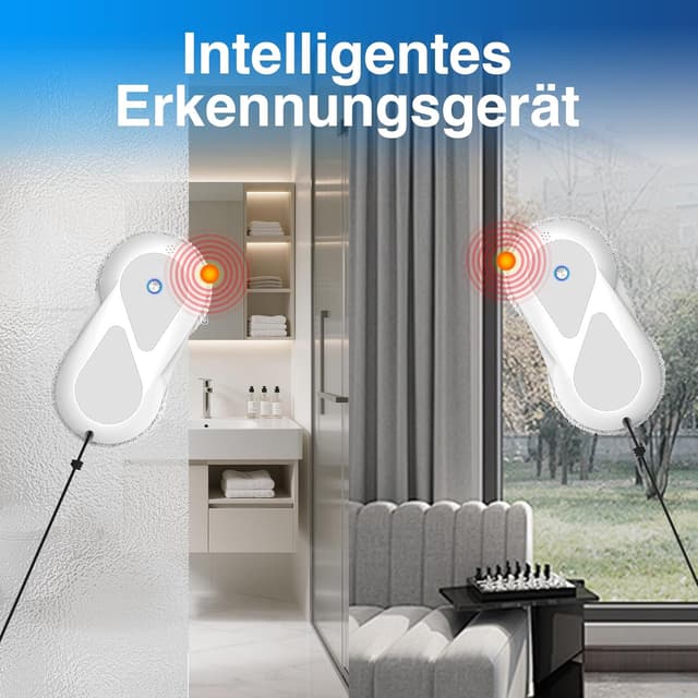 Detalle 1 de Fensterputzroboter 5600Pa mit Sprühfunktion