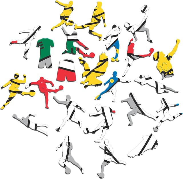 Detalle de Puzzle en bois Iconic Puzzles Benfica (logo) – 150 pièces, taille S