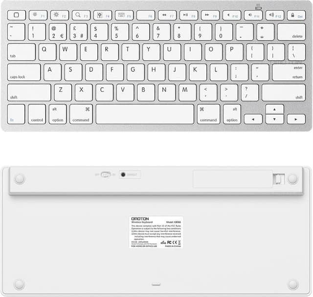 Thumbnail 5 de OMOTON Bluetooth Wireless Keyboard UK QWERTY
