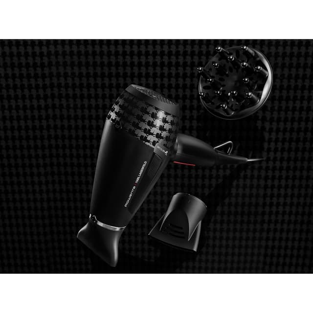 Thumbnail 6 de Rowenta x Karl Lagerfeld CV888L K/Pro Stylist Haartrockner (2200 W, AC-Motor, Ionic Shine) – Schwarz/Rot